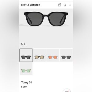Gentle Monster Tomy Sunglasses